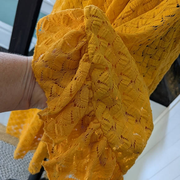 Yellow Women's Top - Picture 4 of 5